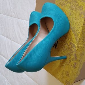 Turquoise Mix No. 6 Sarti Stilleto Pumps